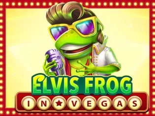 Elvis frog in vegas
